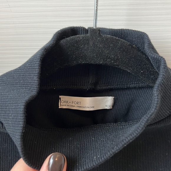 Oak + Fort Open Back Turtleneck - Picture 3 of 3